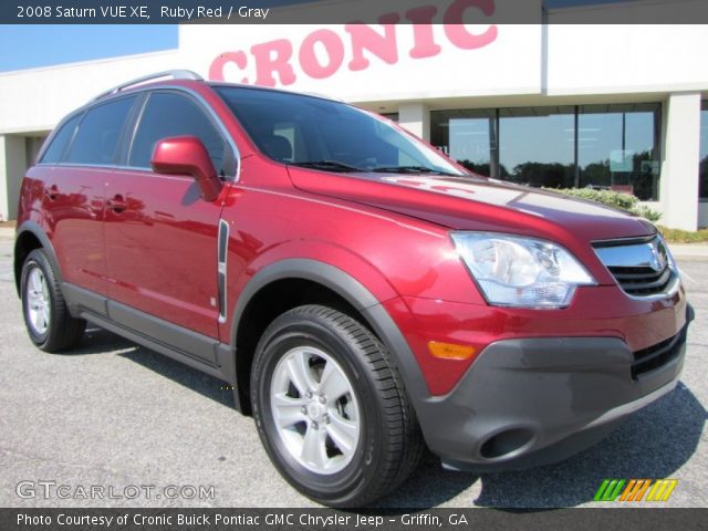 2008 Saturn VUE XE in Ruby Red
