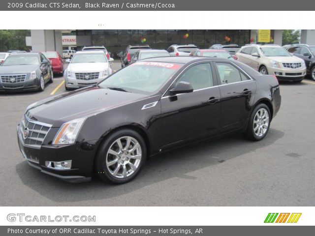 2009 Cadillac CTS Sedan in Black Raven