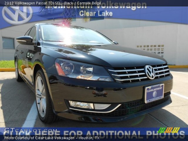 2012 Volkswagen Passat TDI SEL in Black