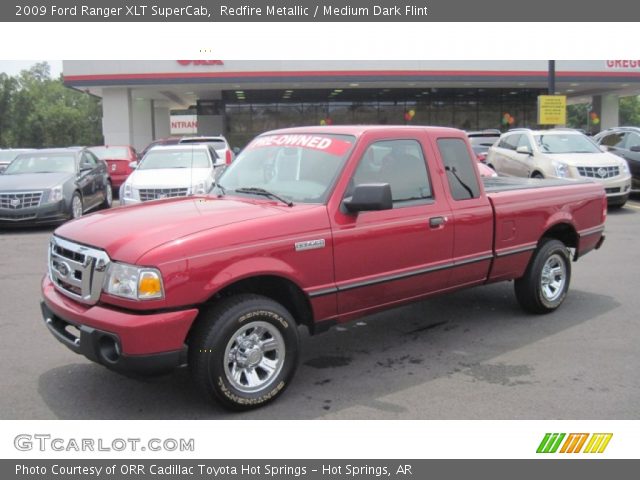2009 Ford Ranger XLT SuperCab in Redfire Metallic