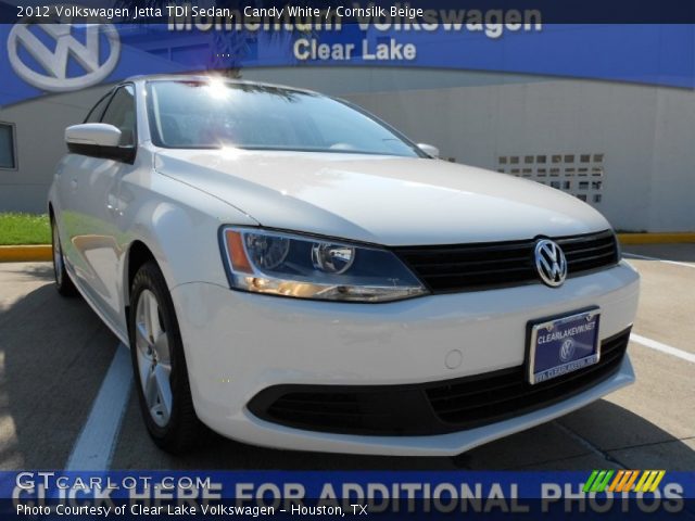 2012 Volkswagen Jetta TDI Sedan in Candy White