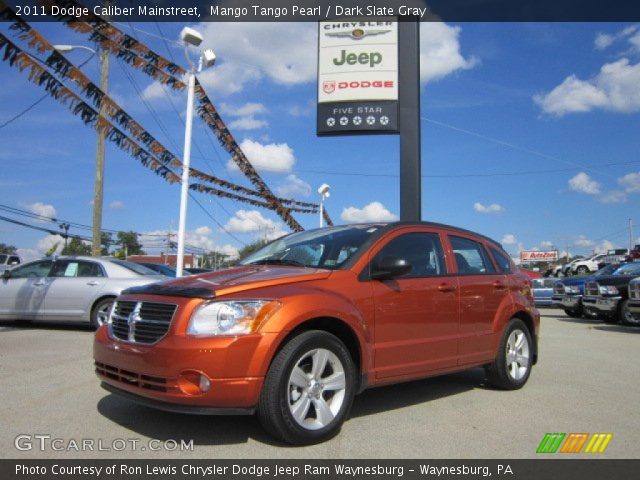 2011 Dodge Caliber Mainstreet in Mango Tango Pearl