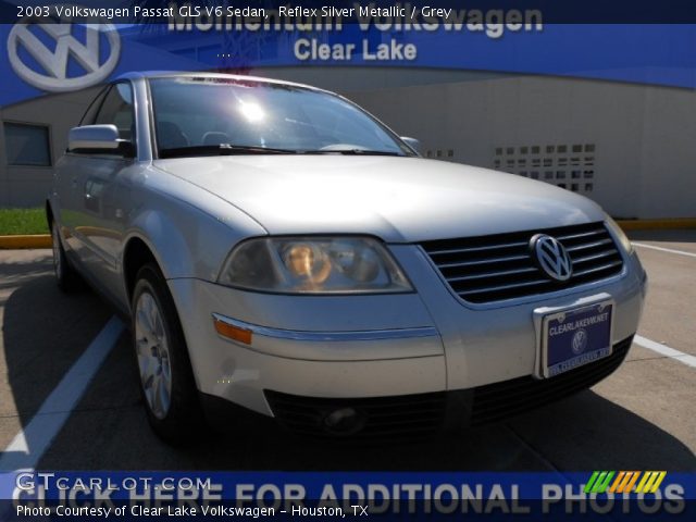 2003 Volkswagen Passat GLS V6 Sedan in Reflex Silver Metallic