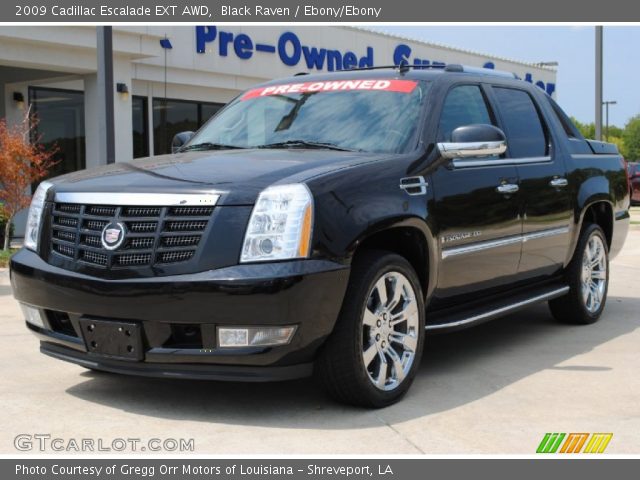 2009 Cadillac Escalade EXT AWD in Black Raven