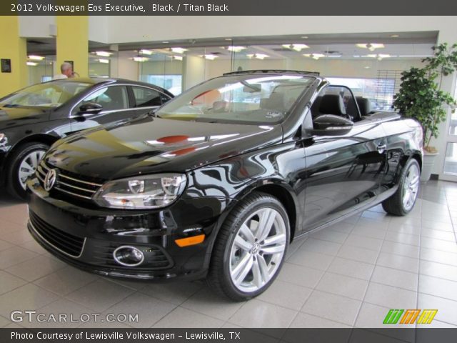 2012 Volkswagen Eos Executive in Black