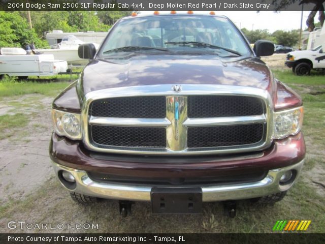 2004 Dodge Ram 2500 SLT Regular Cab 4x4 in Deep Molten Red Pearl