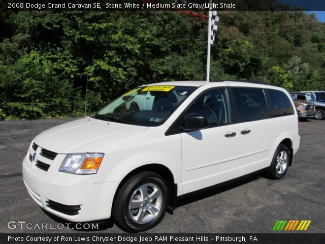 2008 Dodge Grand Caravan SE in Stone White