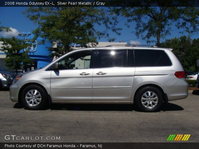 2008 Honda Odyssey EX-L in Silver Pearl Metallic