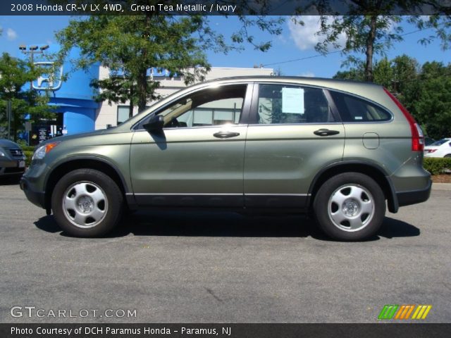2008 Honda CR-V LX 4WD in Green Tea Metallic