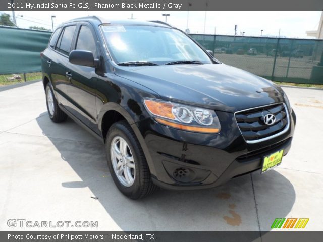 2011 Hyundai Santa Fe GLS in Phantom Black Metallic