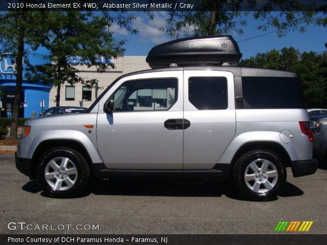 2010 Honda Element EX 4WD in Alabaster Silver Metallic