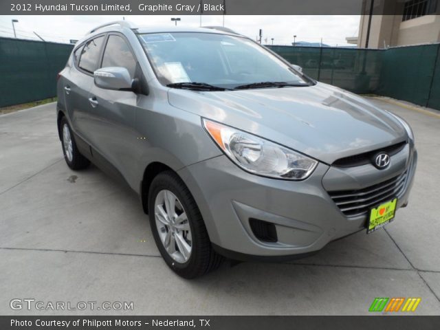 2012 Hyundai Tucson Limited in Graphite Gray