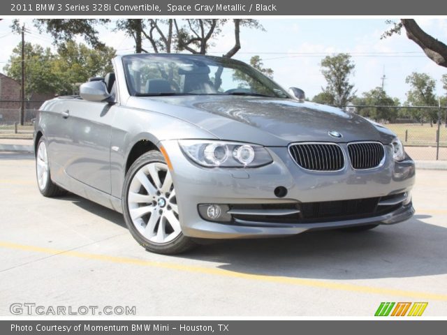 2011 BMW 3 Series 328i Convertible in Space Gray Metallic