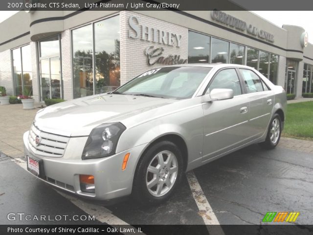 2007 Cadillac CTS Sedan in Light Platinum