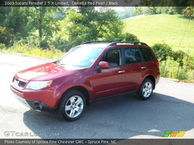 2009 Subaru Forester 2.5 X Limited in Camellia Red Pearl