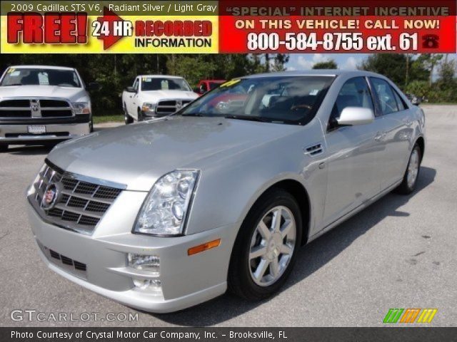 2009 Cadillac STS V6 in Radiant Silver