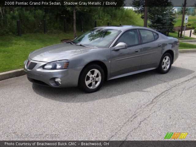 2008 Pontiac Grand Prix Sedan in Shadow Gray Metallic