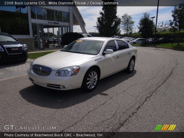2008 Buick Lucerne CXS in White Diamond Tricoat