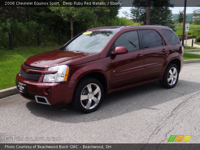 2008 Chevrolet Equinox Sport in Deep Ruby Red Metallic