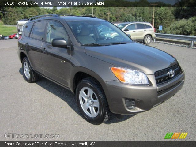 2010 Toyota RAV4 I4 4WD in Pyrite Metallic