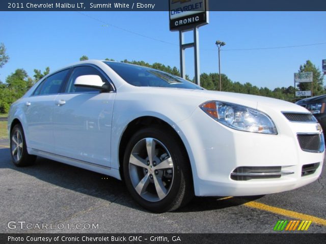 2011 Chevrolet Malibu LT in Summit White