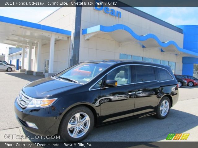 2011 Honda Odyssey Touring Elite in Crystal Black Pearl