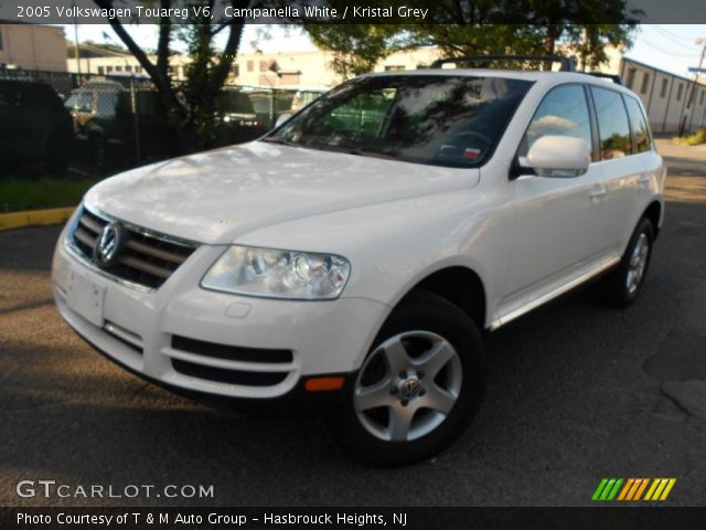 2005 Volkswagen Touareg V6 in Campanella White