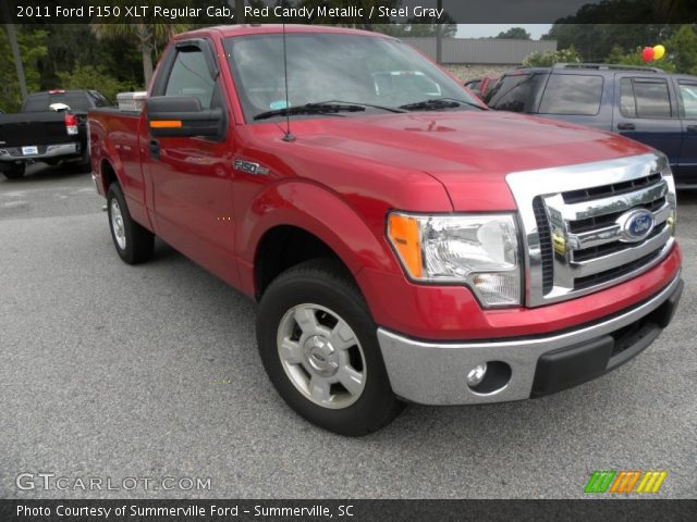 2011 Ford F150 XLT Regular Cab in Red Candy Metallic
