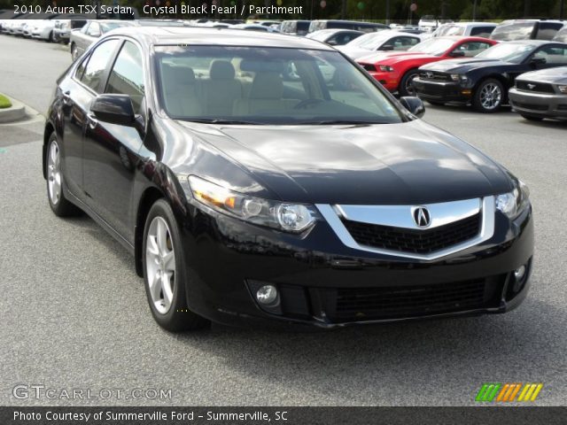 2010 Acura TSX Sedan in Crystal Black Pearl