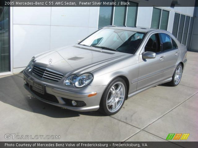 2005 Mercedes-Benz C 55 AMG Sedan in Pewter Silver Metallic