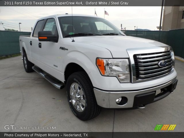 2011 Ford F150 Texas Edition SuperCrew 4x4 in Oxford White