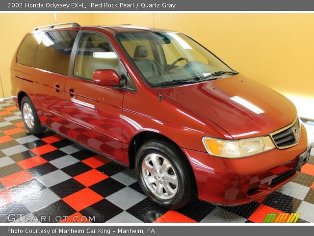 2002 Honda Odyssey EX-L in Red Rock Pearl