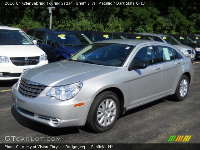 2010 Chrysler Sebring Touring Sedan in Bright Silver Metallic