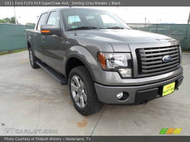 2011 Ford F150 FX4 SuperCrew 4x4 in Sterling Grey Metallic