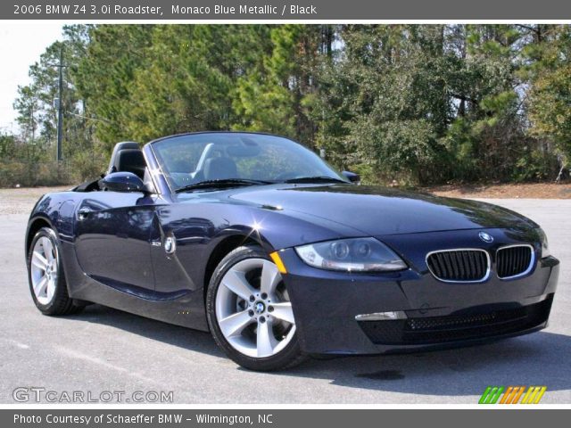 2006 BMW Z4 3.0i Roadster in Monaco Blue Metallic