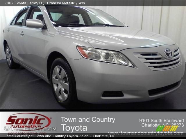 2007 Toyota Camry LE in Titanium Metallic