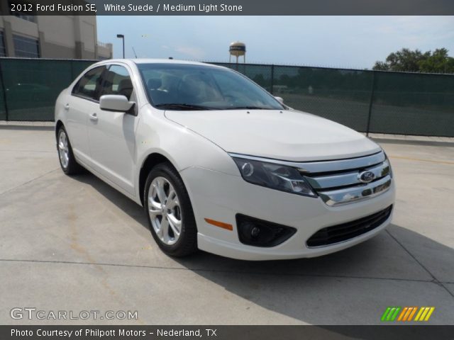 2012 Ford Fusion SE in White Suede