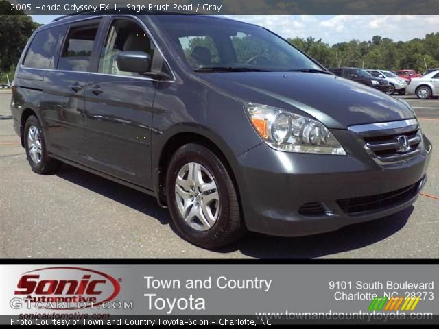 2005 Honda Odyssey EX-L in Sage Brush Pearl