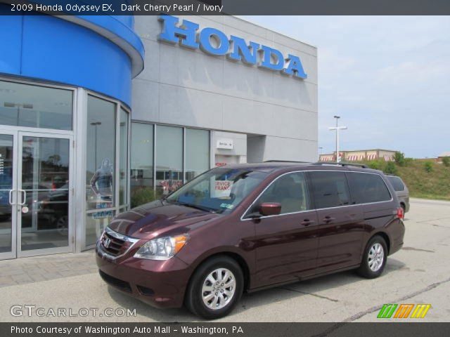 2009 Honda Odyssey EX in Dark Cherry Pearl