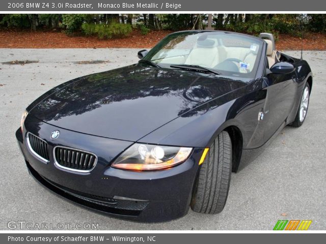 2006 BMW Z4 3.0i Roadster in Monaco Blue Metallic