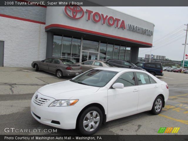 2008 Toyota Camry CE in Super White