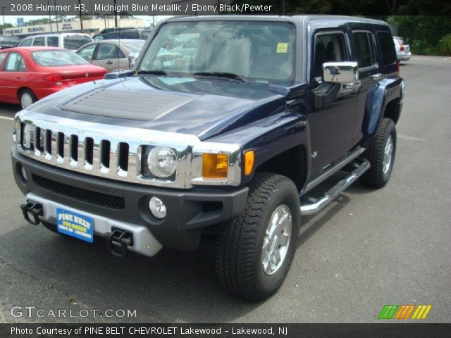 2008 Hummer H3  in Midnight Blue Metallic
