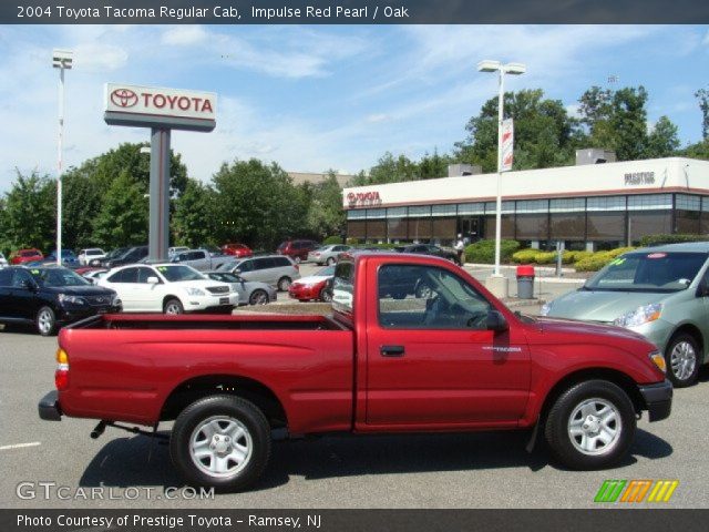 2004 Toyota Tacoma Regular Cab in Impulse Red Pearl