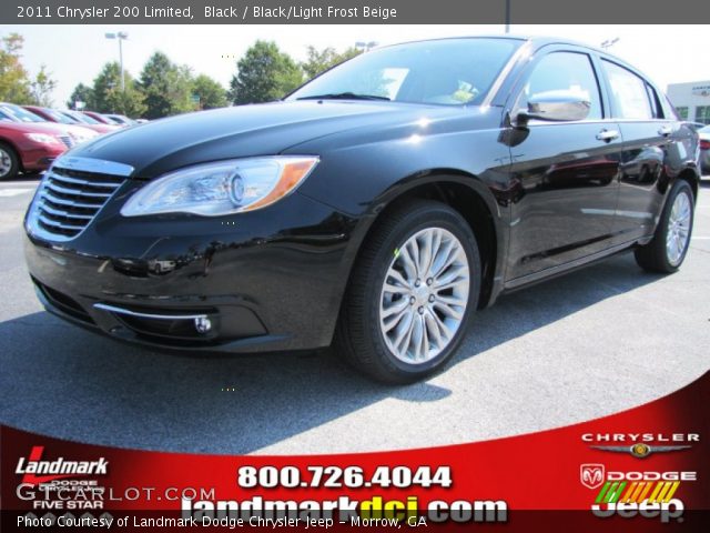 2011 Chrysler 200 Limited in Black