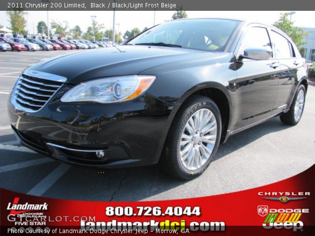 2011 Chrysler 200 Limited in Black