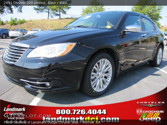 2011 Chrysler 200 Limited in Black