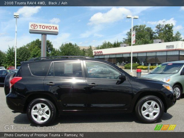 2008 Toyota RAV4 4WD in Black