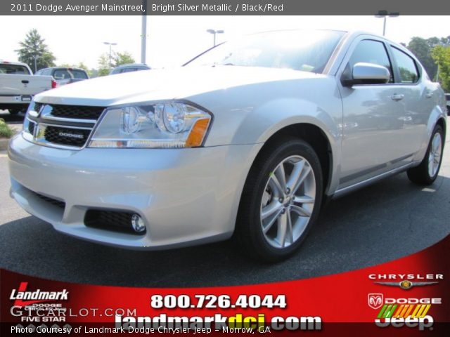2011 Dodge Avenger Mainstreet in Bright Silver Metallic