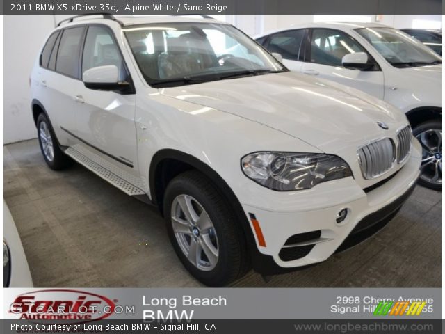 2011 BMW X5 xDrive 35d in Alpine White