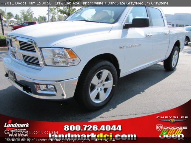 2011 Dodge Ram 1500 SLT Crew Cab 4x4 in Bright White